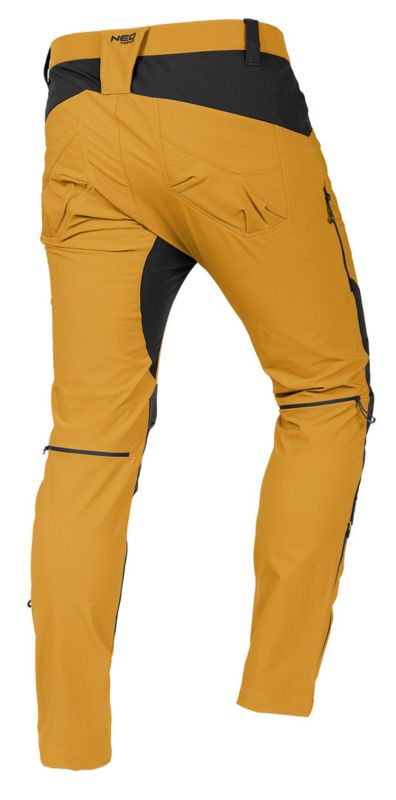 Unisex arbejdssbukser NEO TOOLS XL OUTDOOR, sennepsgul, 1 stk.