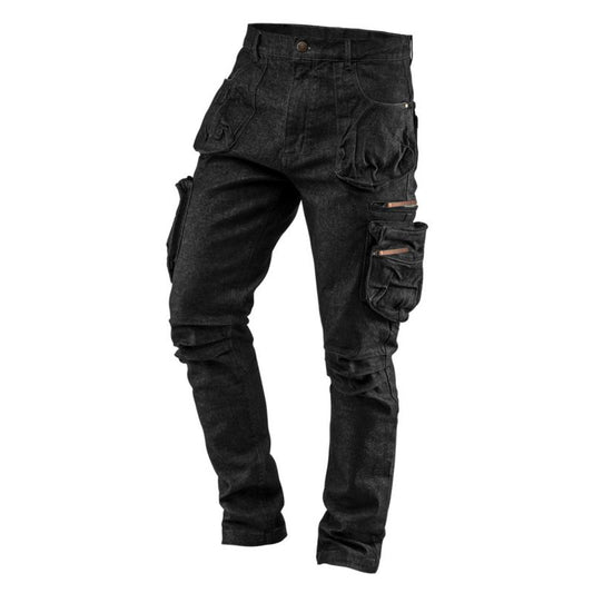 Unisex arbejdsbukser NEO TOOLS XS sorte 1 stk.