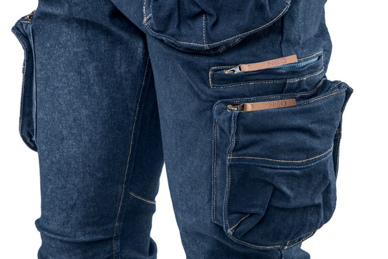 Unisex arbejdstøj bukser NEO TOOLS XS DENIM 1 stk.