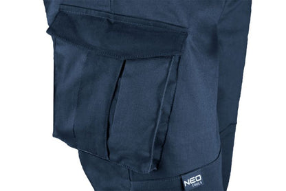 Unisex arbejdsbukser NEO TOOLS XS Navy 1 stk.