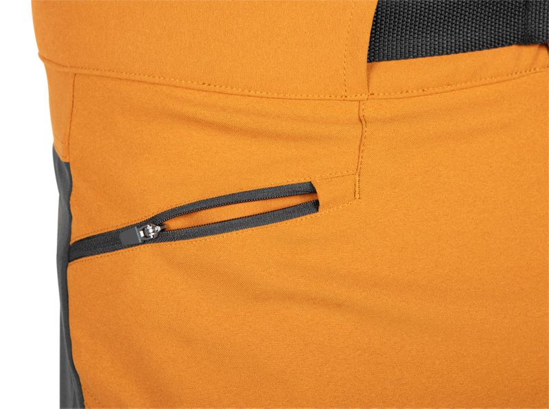 Unisex arbejdssbukser NEO TOOLS XS OUTDOOR, sennepsgul-grå, 1 stk.