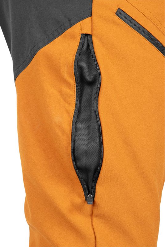 Unisex arbejdssbukser NEO TOOLS XS OUTDOOR, sennepsgul-grå, 1 stk.
