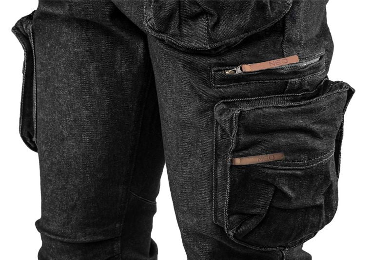 Unisex arbejdsbukser NEO TOOLS XXL sorte 1 stk.