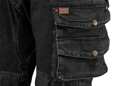 Unisex arbejdsbukser NEO TOOLS XXL sorte 1 stk.