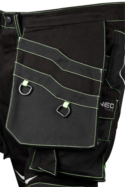 Unisex arbejdssbukser NEO TOOLS XXL sorte 1 stk.