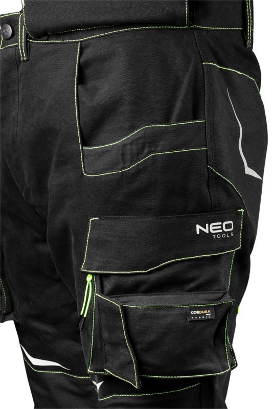 Unisex arbejdssbukser NEO TOOLS XXL sorte 1 stk.
