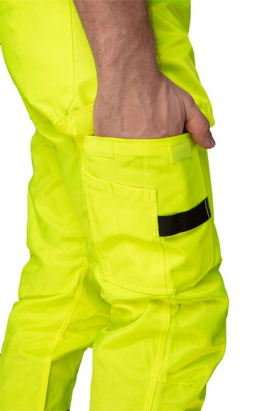 Unisex arbejdssikkerhedsbukser NEO TOOLS XXL i advarselsfarve, 1 stk.