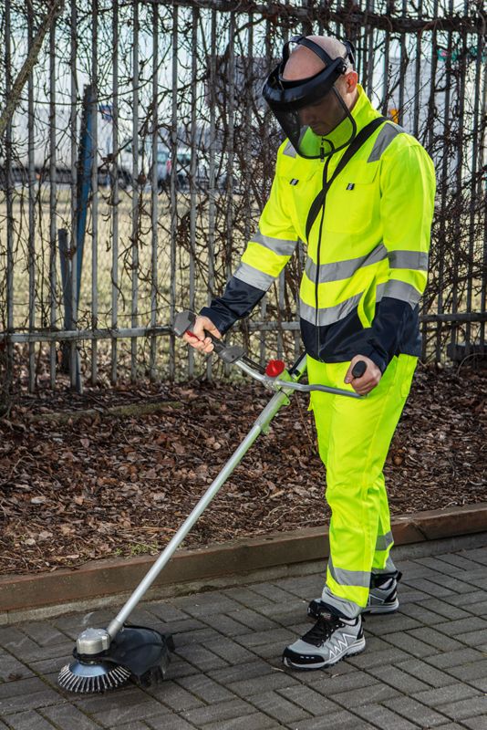 Unisex arbejdssikkerhedsbukser NEO TOOLS XXL i advarselsfarve, 1 stk.