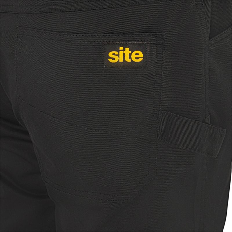 Site Sember sorte arbejdsbukser W30 L32 40