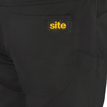 Site Sember sorte arbejdsbukser W38 L32 48