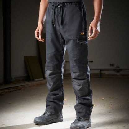 Site Tesem sorte arbejdstøj bukser W36 L32 46
