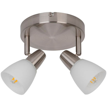 Spot Aphaea 2-Punkt E14 150 mm Nikel
