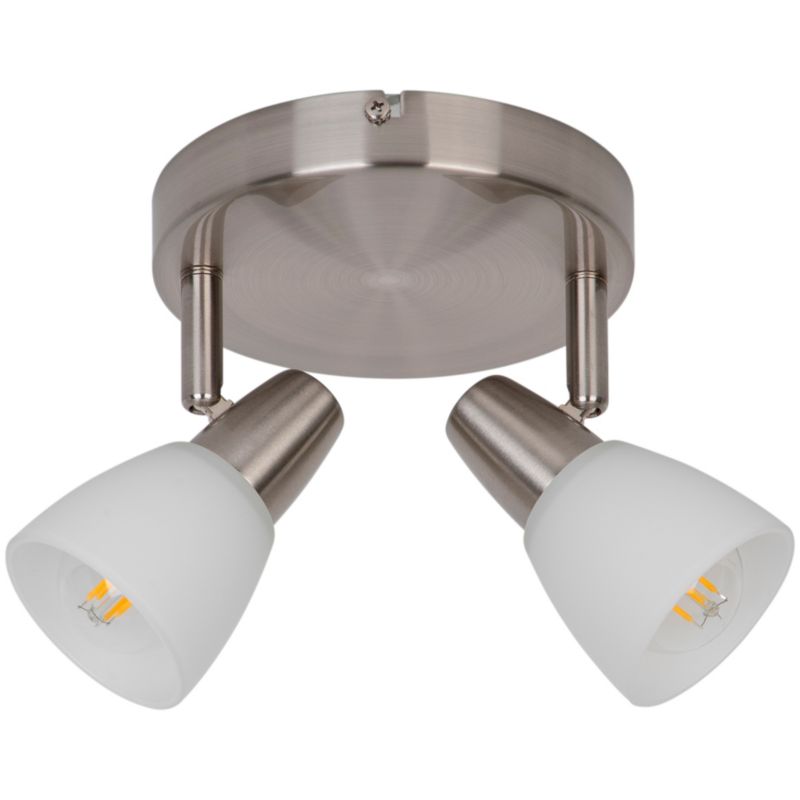 Spot Aphaea 2-Punkt E14 150 mm Nikel