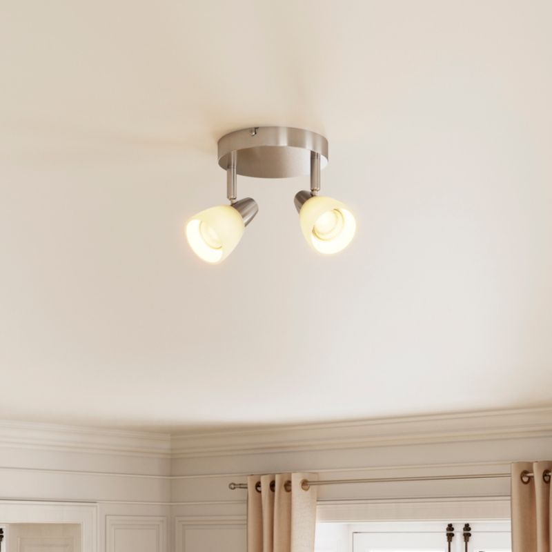 Spot Aphaea 2-Punkt E14 150 mm Nikel