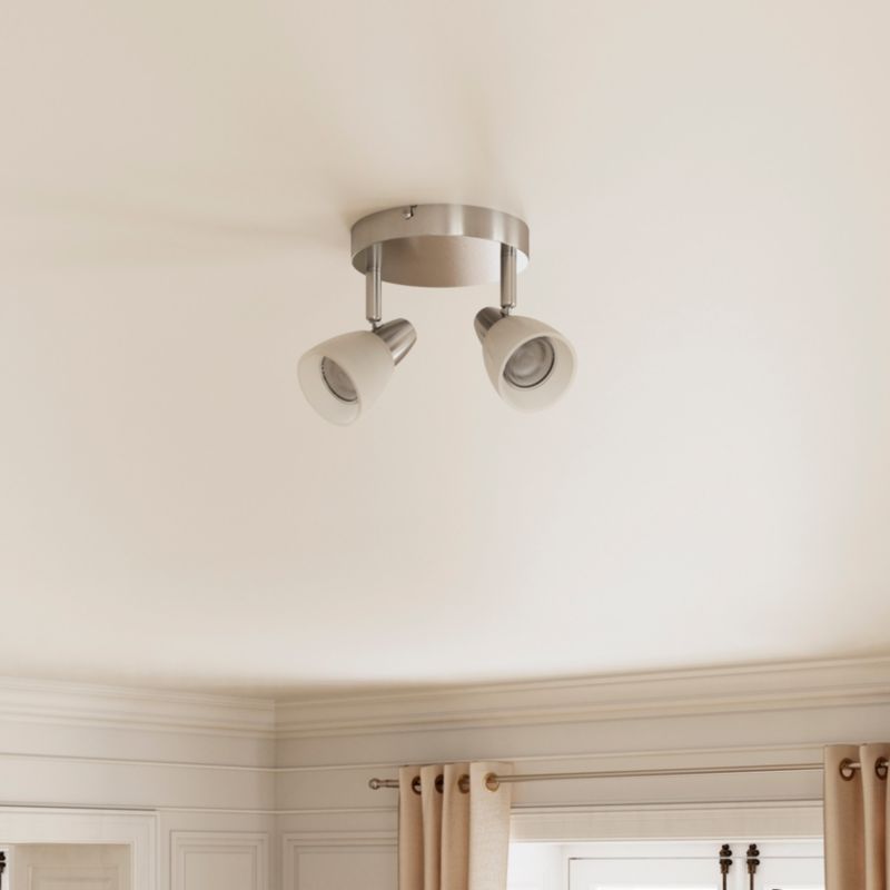 Spot Aphaea 2-Punkt E14 150 mm Nikel