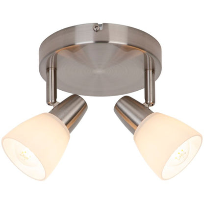 Spot Aphaea 2-Punkt E14 150 mm Nikel