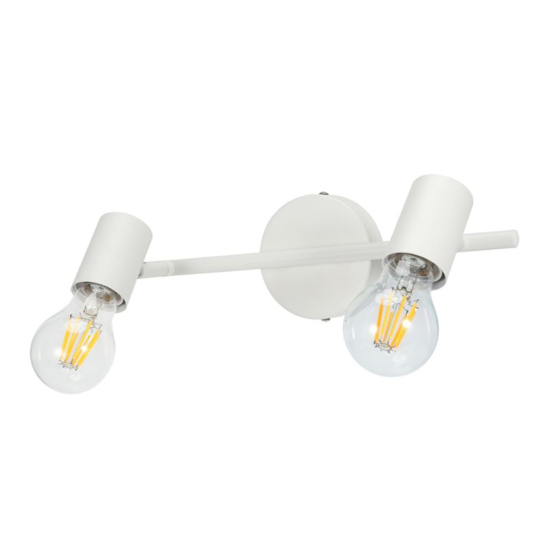 Spot Ghlin 2-Punkt E27 Hvid Mat 150 mm