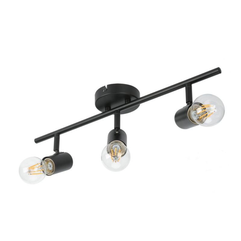 Spot Ghlin 3-Punkt E27 Sort Mat 5059340228273