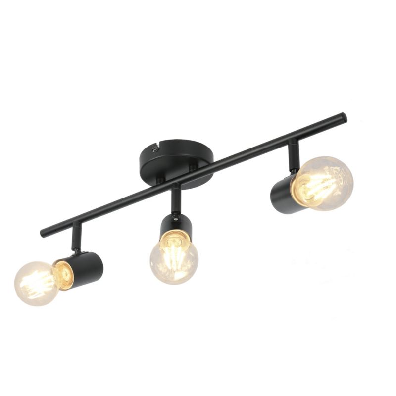 Spot Ghlin 3-Punkt E27 Sort Mat 5059340228273