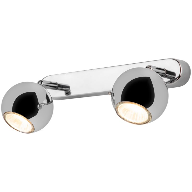 Spot Rocchetta 2 x GU10 Krom