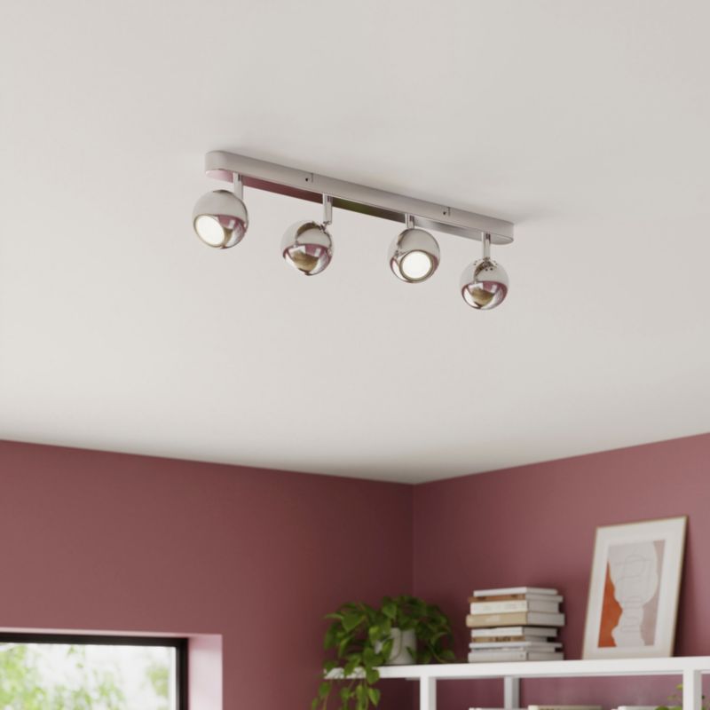 Spot Roccheta 4 x GU10 Krom 55 cm