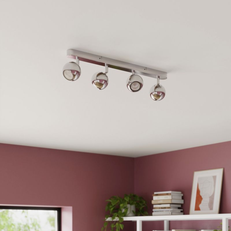 Spot Roccheta 4 x GU10 Krom 55 cm