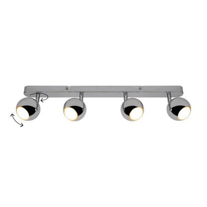 Spot Roccheta 4 x GU10 Krom 55 cm