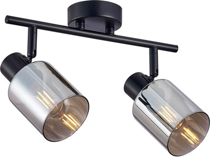 Spot Italux Santia 2 x E14 Sort