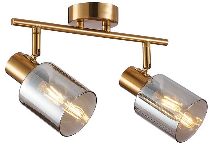 Spot Italux Santia 2 x E14 Guld