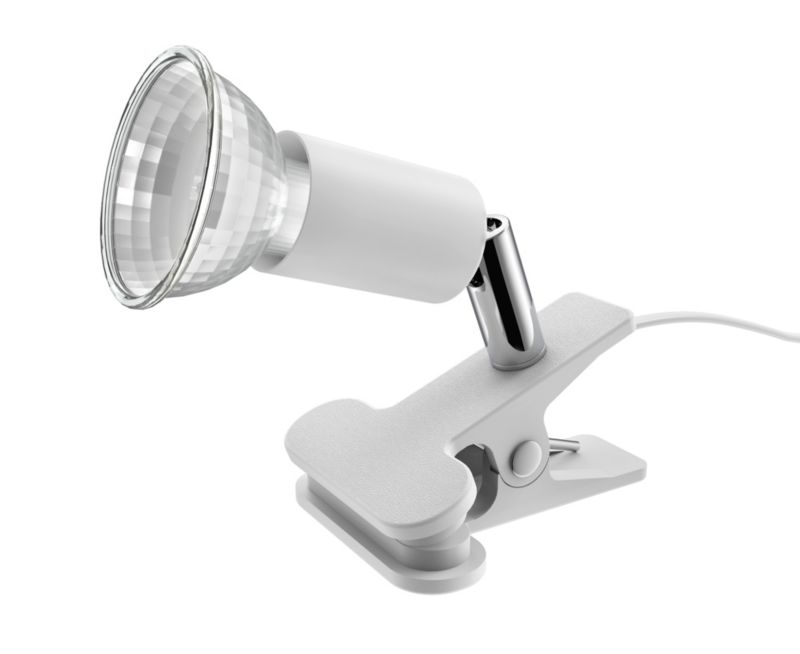 Spotklips Sasha GU10 Hvid 85x100 mm