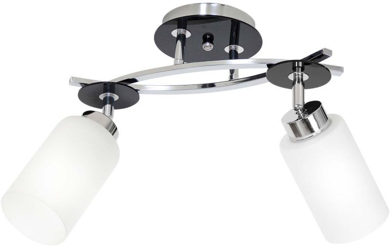 Spotlist Luminex Tokio 2 x 60 W E27 Krom