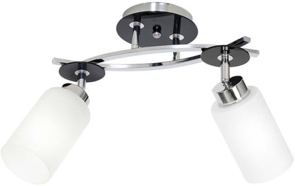 Spotlist Luminex Tokio 2 x 60 W E27 Krom
