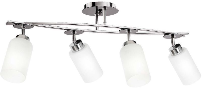 Spotlist Luminex Tokio 4 x 60 W E27 Krom
