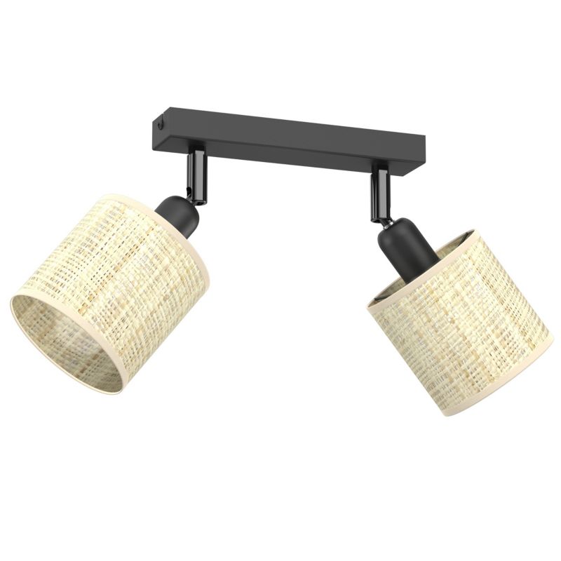 Spot Luminex Rattan 2 x E14 Sort