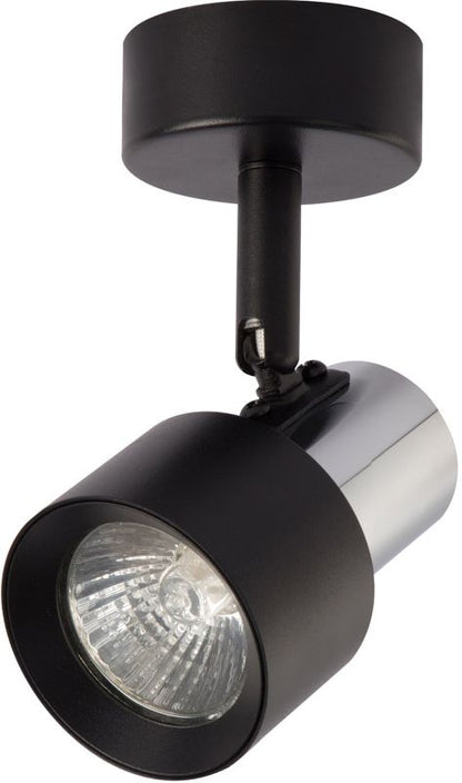 Spot Milagro Cino 1 x GU10 Sort/Krom