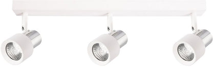 Spot Milagro Cino 3 x GU10 Hvid/Krom