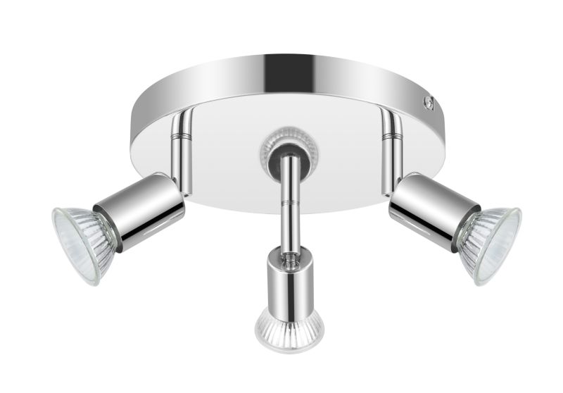 Spot Loft 3-Punkts GU10 Krom 200 mm