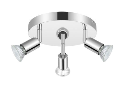Spot Loft 3-Punkts GU10 Krom 200 mm