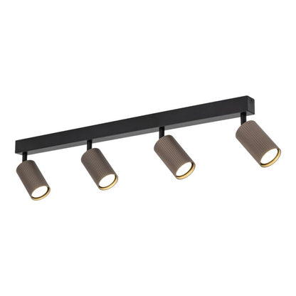 Spotliste Tune 4xGU10 88 cm Brun
