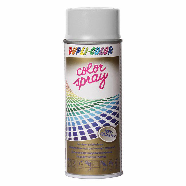 Dupli Color spraymaling mat hvid RAL 9010 0,15 l