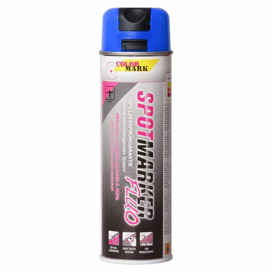 Dupli Color Spotmark 360°C spraymaling neonblå 0,5 l
