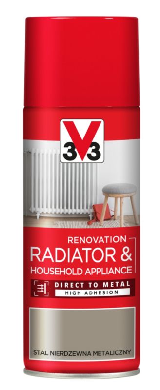 V33 AGD spray rustfrit stål 0,4 l