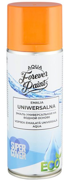 Forever Paints universal vandbaseret spraymaling i orange RAL 2003, 400 ml