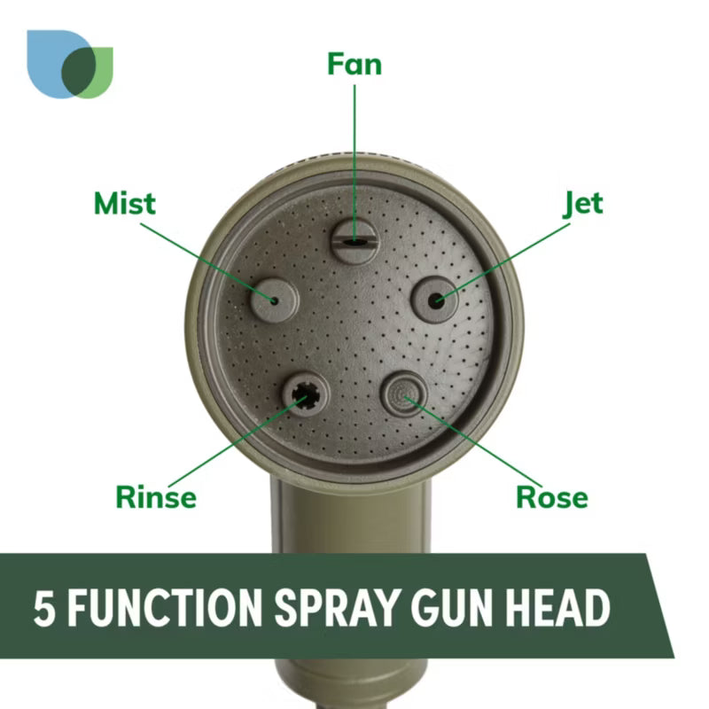 Sprøjtepistol 5 Funktioner Grøn