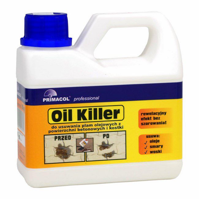 Primacol Oil Killer pletfjerner til fliser og beton 0,5 l
