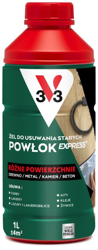 Fjerner til gamle malingsoverflader V33 1 l