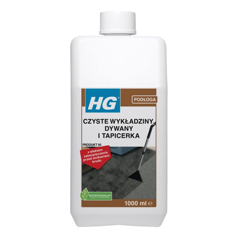 HG rengøringsmiddel til tæpper, løbere og polstring 1 l