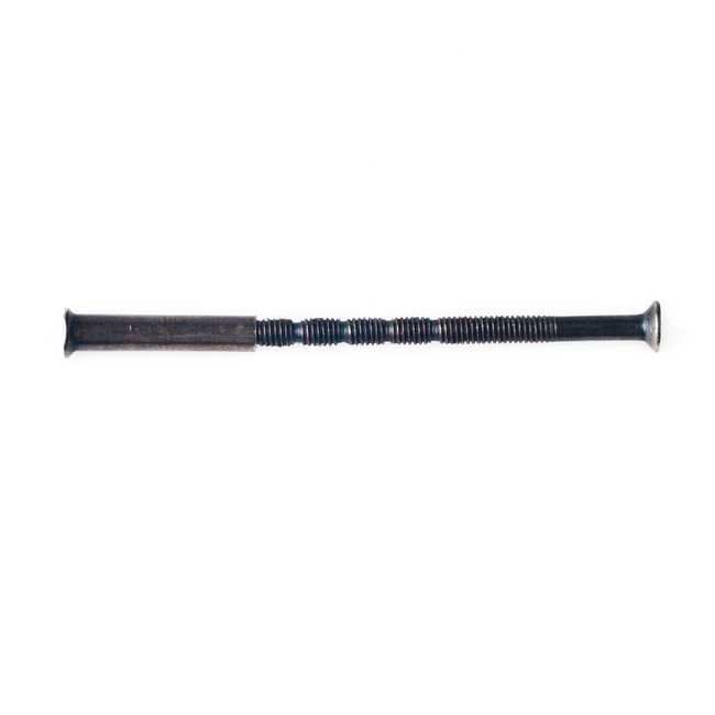 Skruer med møtrik Metalbud 70 mm komplet patineret