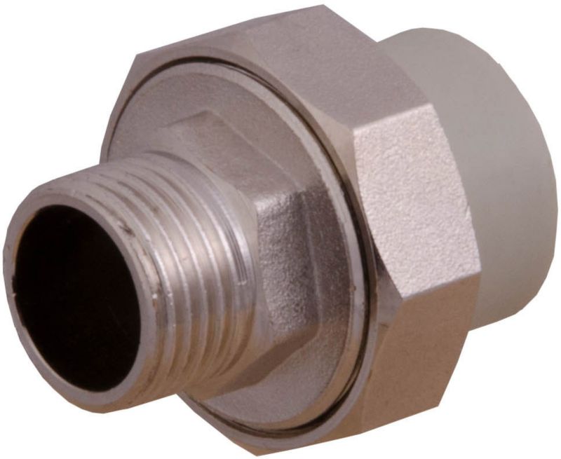 PP-R skrueforbindelse Idmar Group udvendigt gevind 20 mm x 1/2"