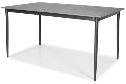 Bettso Bosano stort havebord 150 cm i sort aluminium, 1 stk.